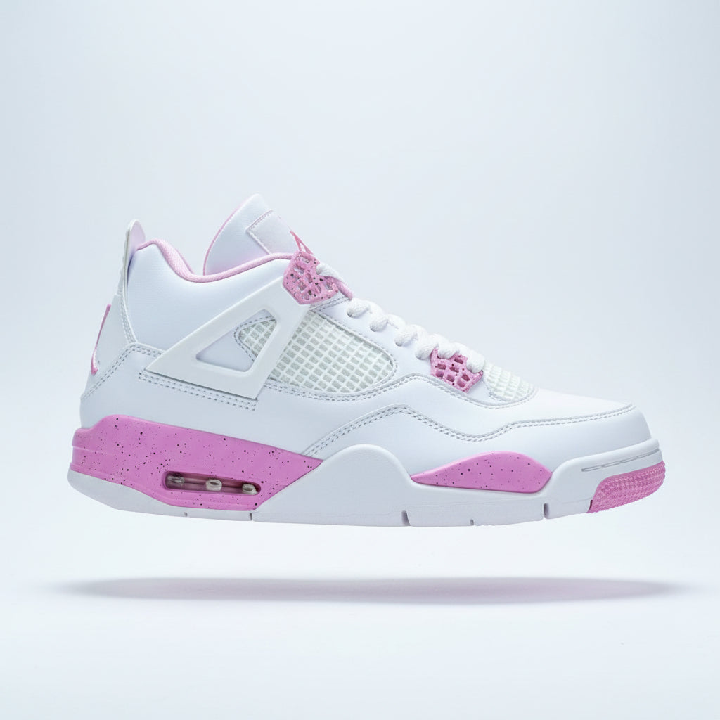 (Custom) Air Jordan 4 Retro 'Pink Oreo'
