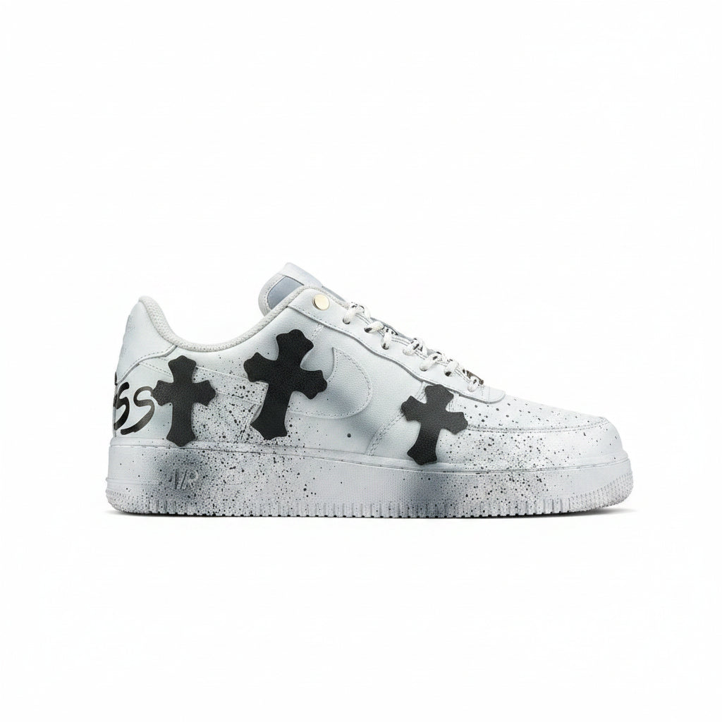 (CUSTOM) CHROME HEARTS X AIR FORCE 1