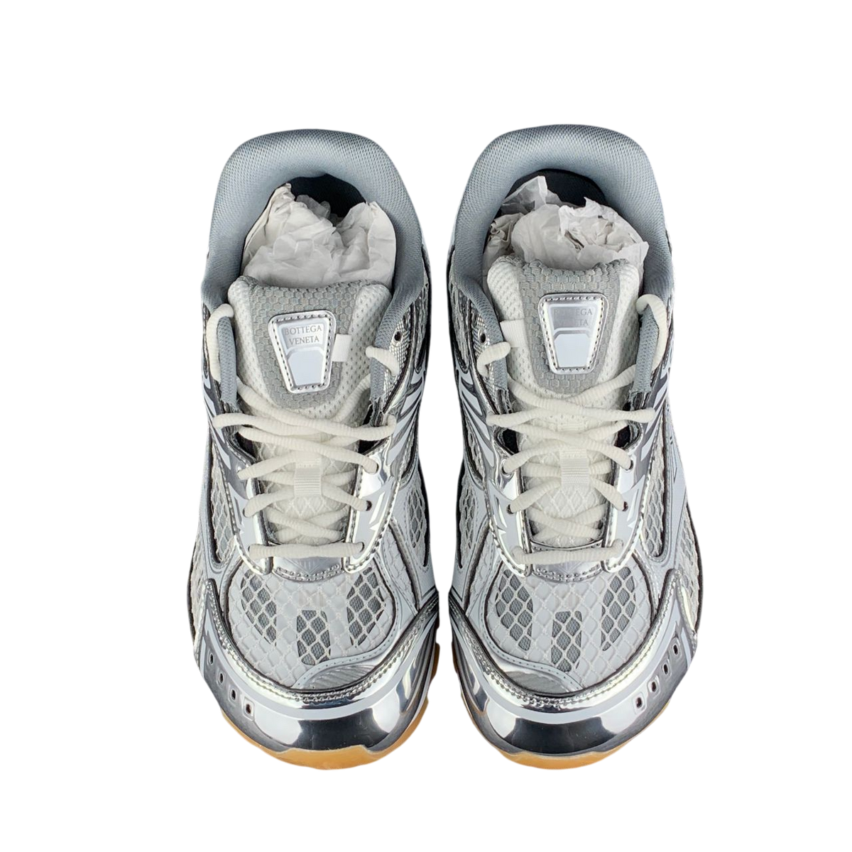 Bottega Veneta Orbit Sneaker ‘Silver White’