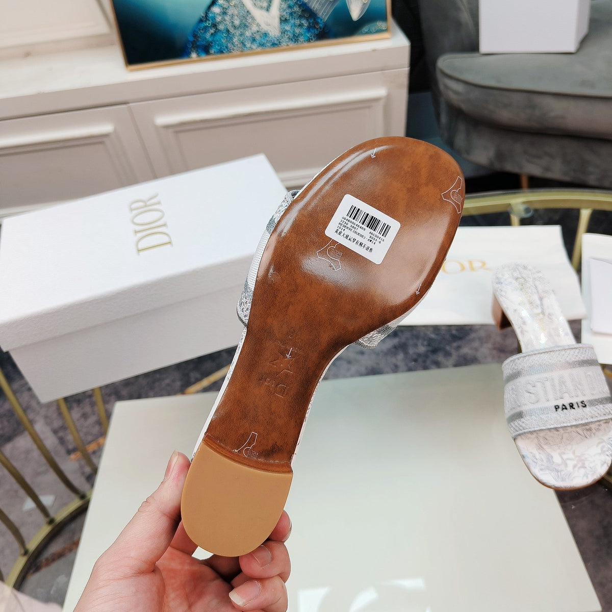 CD Mule Dway Heeled Slide 45mm Style 7