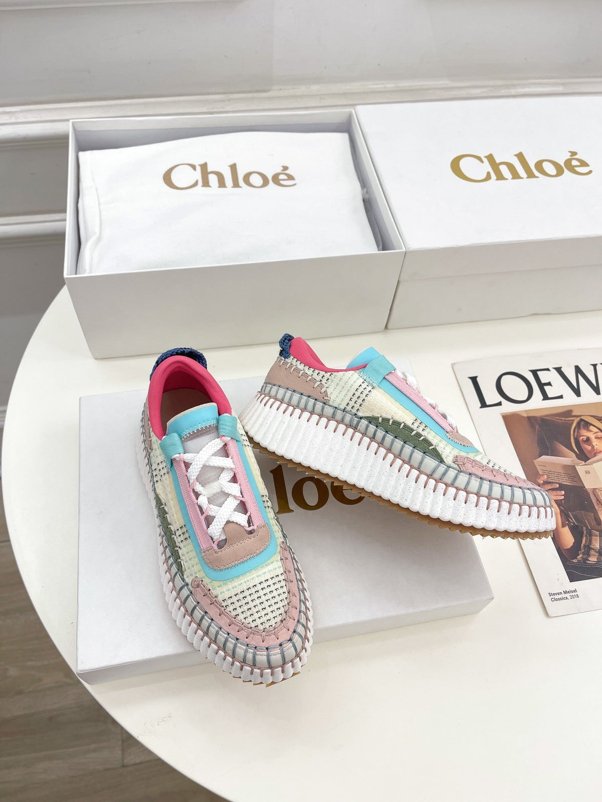 NAMA SNEAKER IN COLORFUL SPECIAL FABRIC