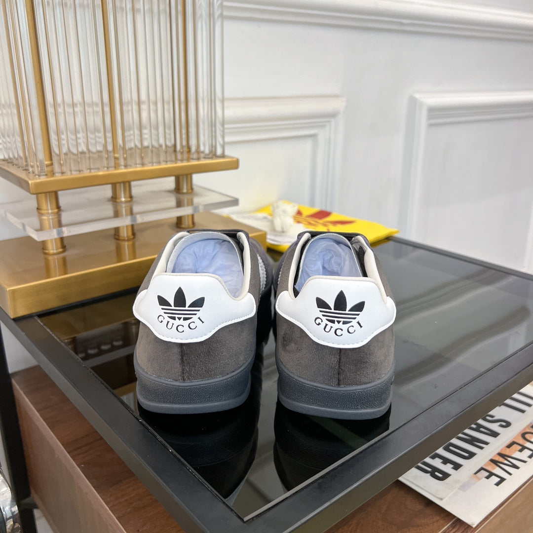 GG & ADIDAS GAZELLE SNEAKER BLACK VELVET