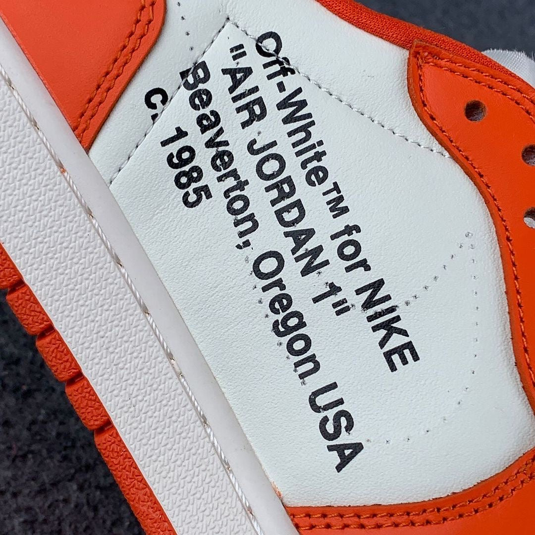 (Custom) Off-White x Air Jordan 1 Retro High OG 'Starfish