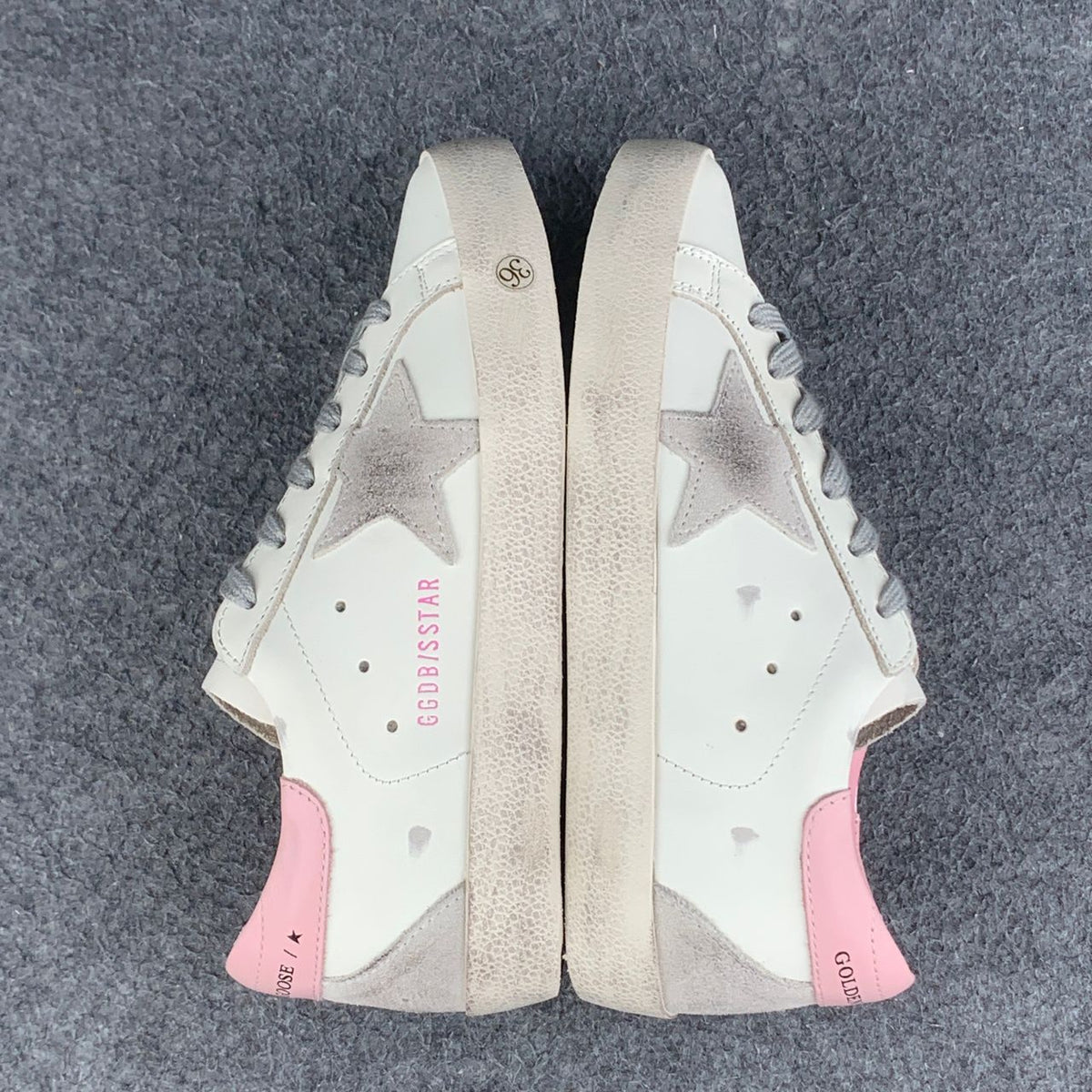 GOLDEN GOOSE Wmns Superstar Pink Tab Sneaker
