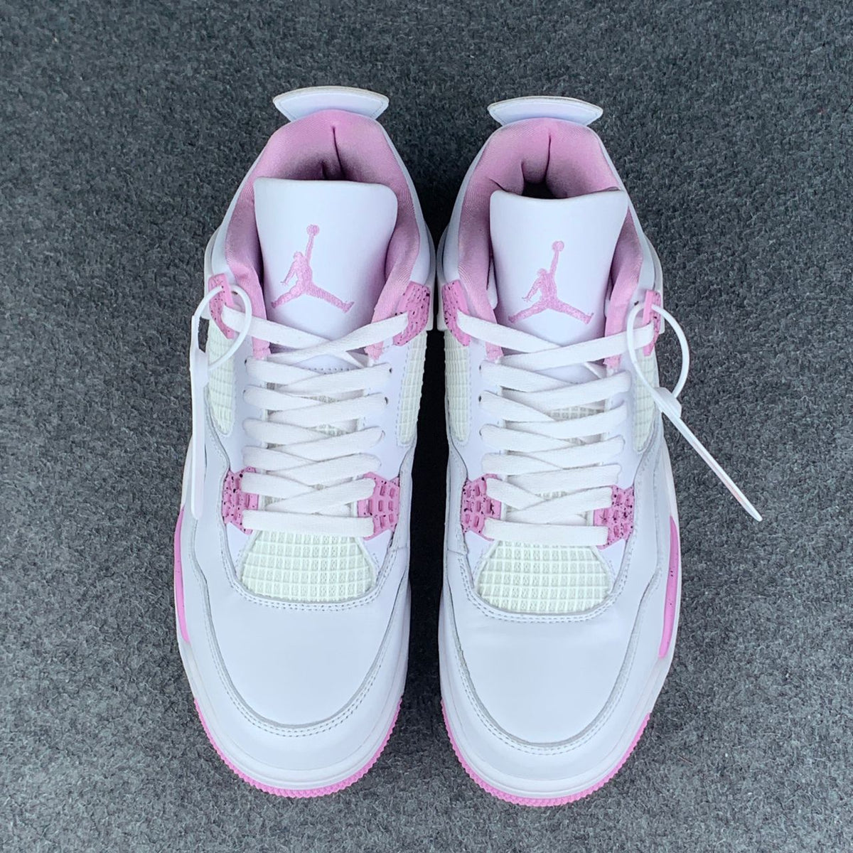 (Custom) Air Jordan 4 Retro 'Pink Oreo'