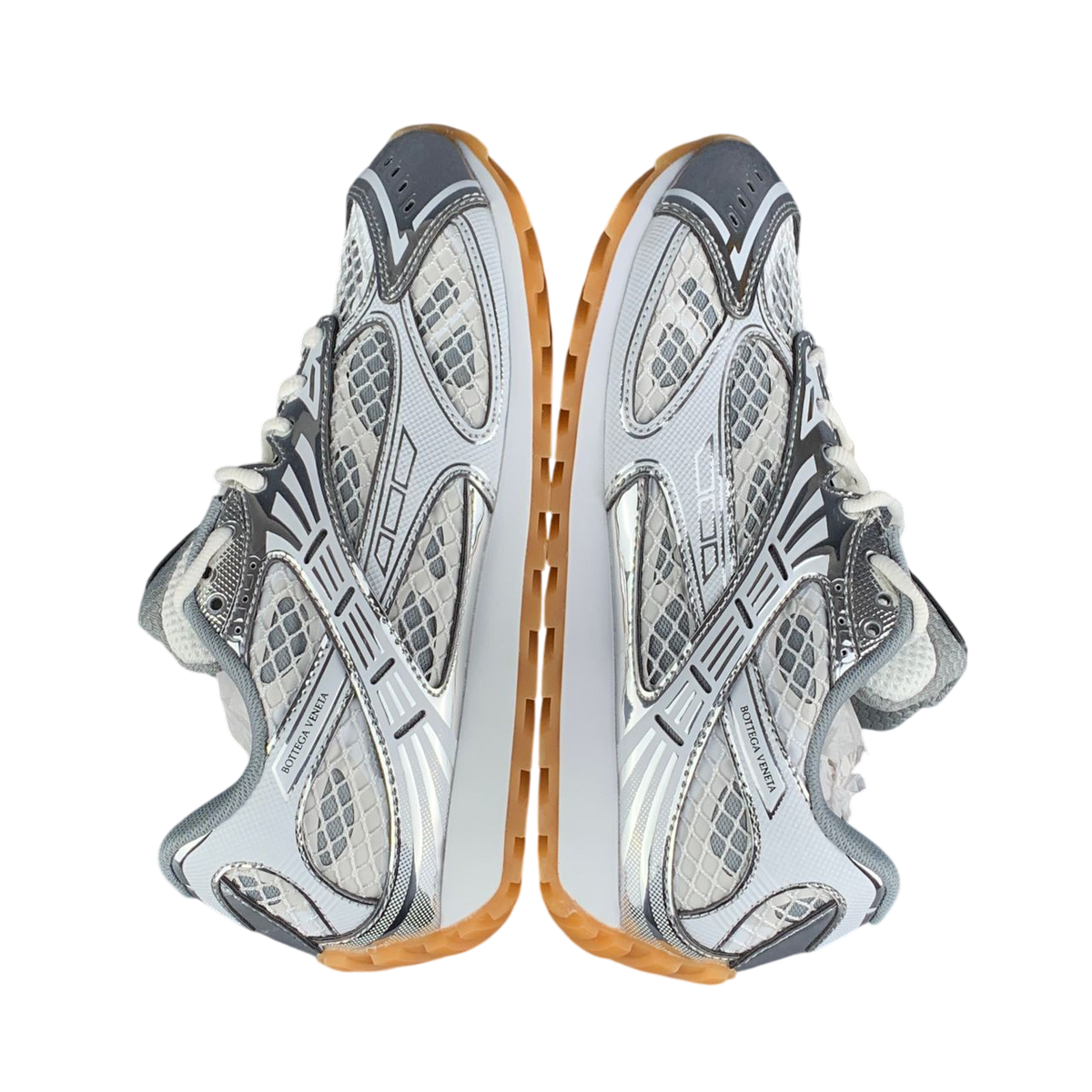 Bottega Veneta Orbit Sneaker ‘Silver White’