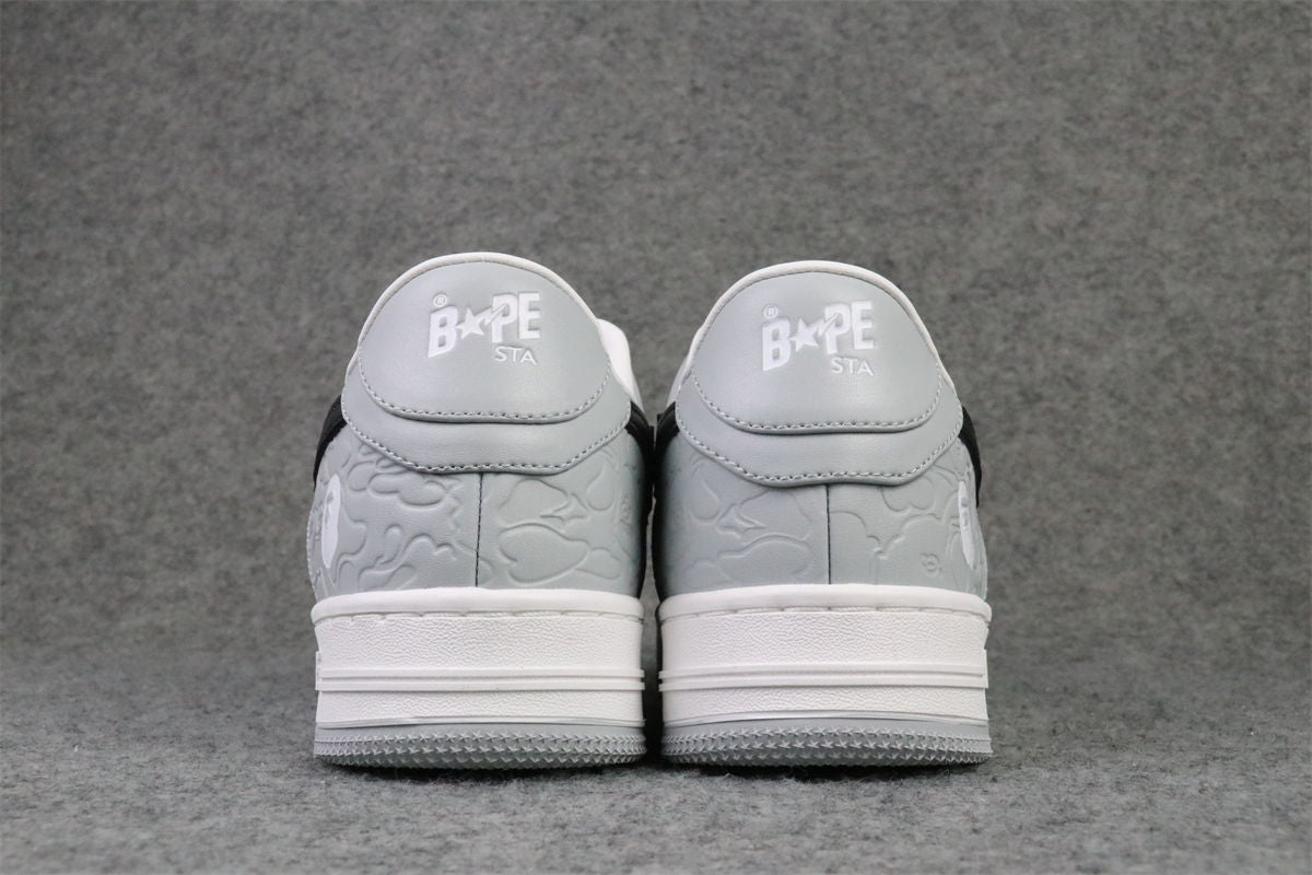 Bapesta Low M2 'White Grey'