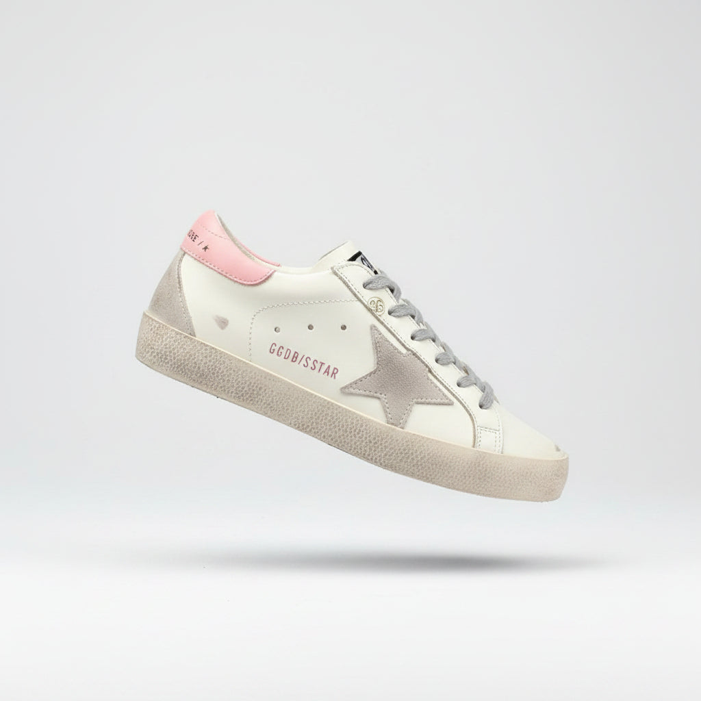 GOLDEN GOOSE Wmns Superstar Pink Tab Sneaker