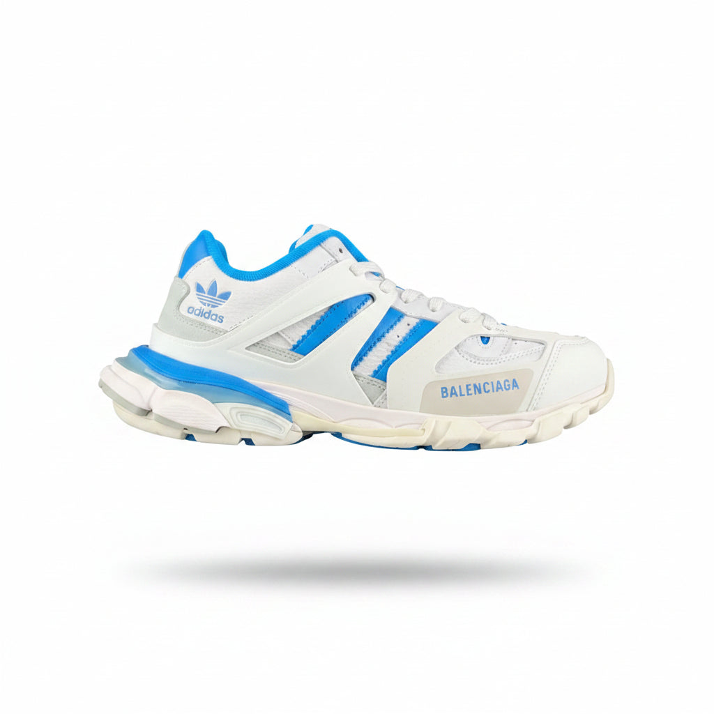 Adidas x Balenciaga Track Sneaker 'White Blue'