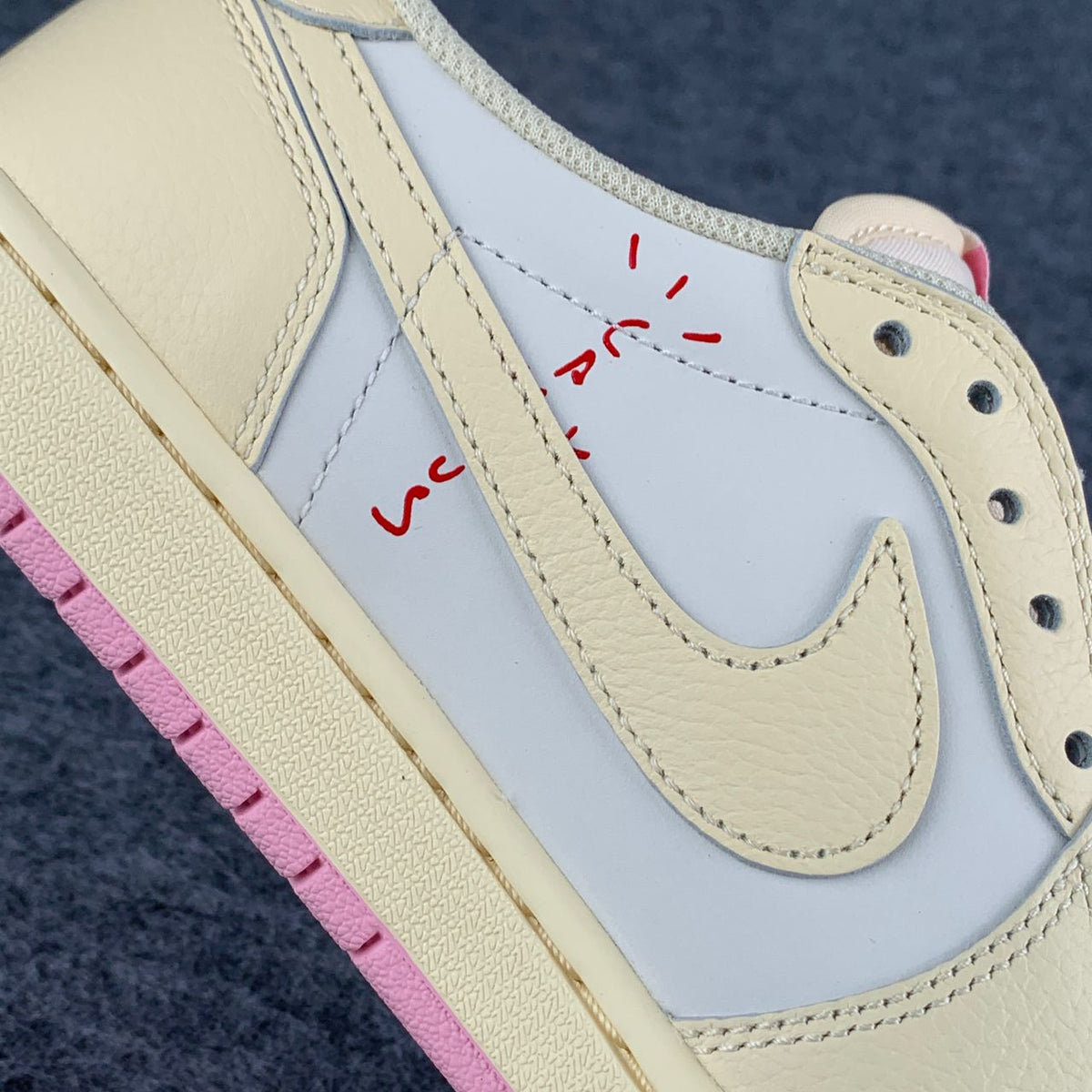 (Early Look) Travis Scott x Air Jordan 1 Low OG SP 'Muslin/Shy Pink'