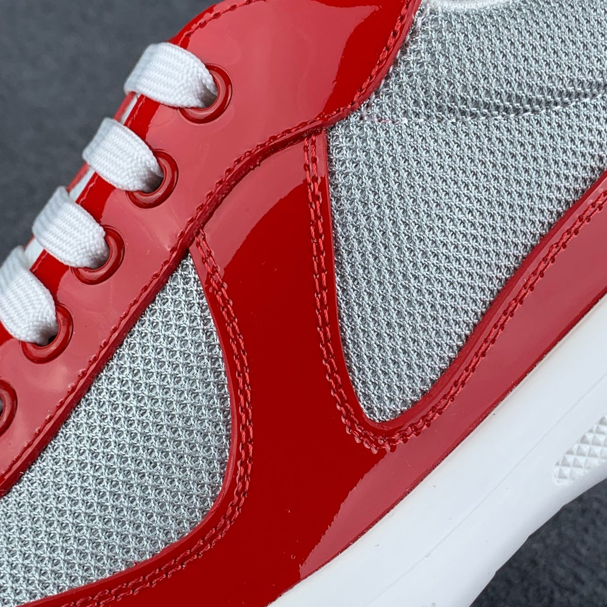 Prada America's Cup 'Red Silver Patent'