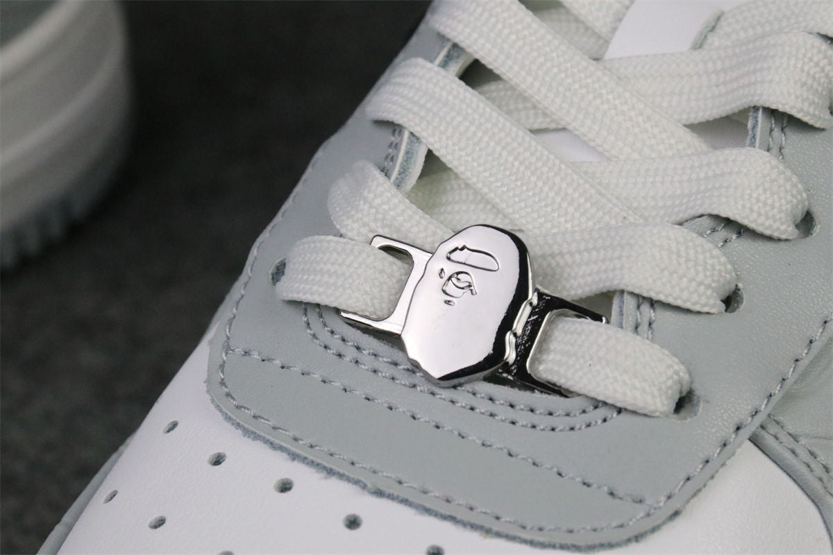 Bapesta Low M2 'White Grey'