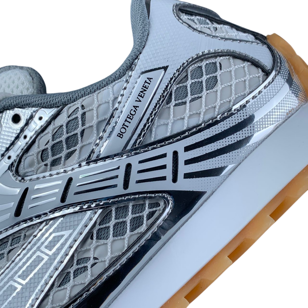 Bottega Veneta Orbit Sneaker ‘Silver White’