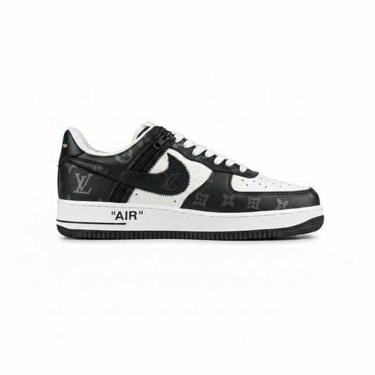(CUSTOM) NIKE AIR FORCE 1 LOW 'WHITE BLACK'