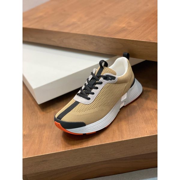 HERM Heros Sneakers in Khaki Technical Knit