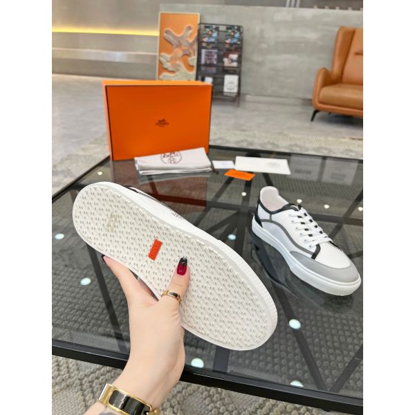 HERM Men's Get Sneakers in Multicolour Calfskin