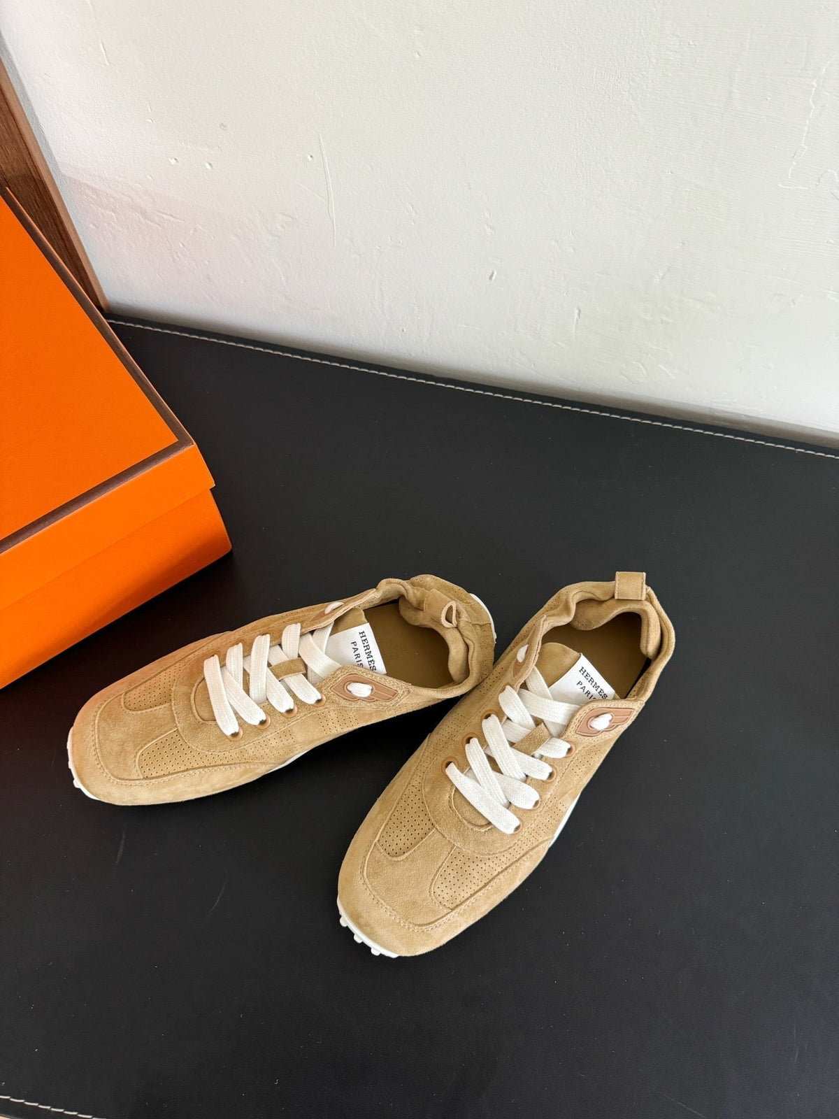 SKATEBOARD SHOES COPPER COLOR SUEDE