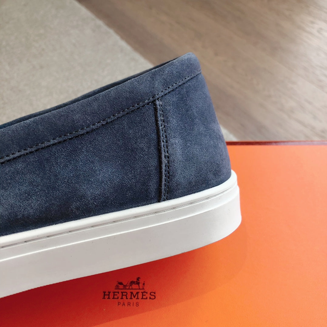 GAME SLIP-ON SNEAKER NAVY SUEDE