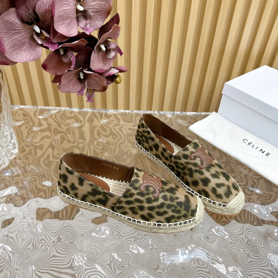 HIGHEST VERSION FISHERMAN SHOES LEOPARD PATTERN