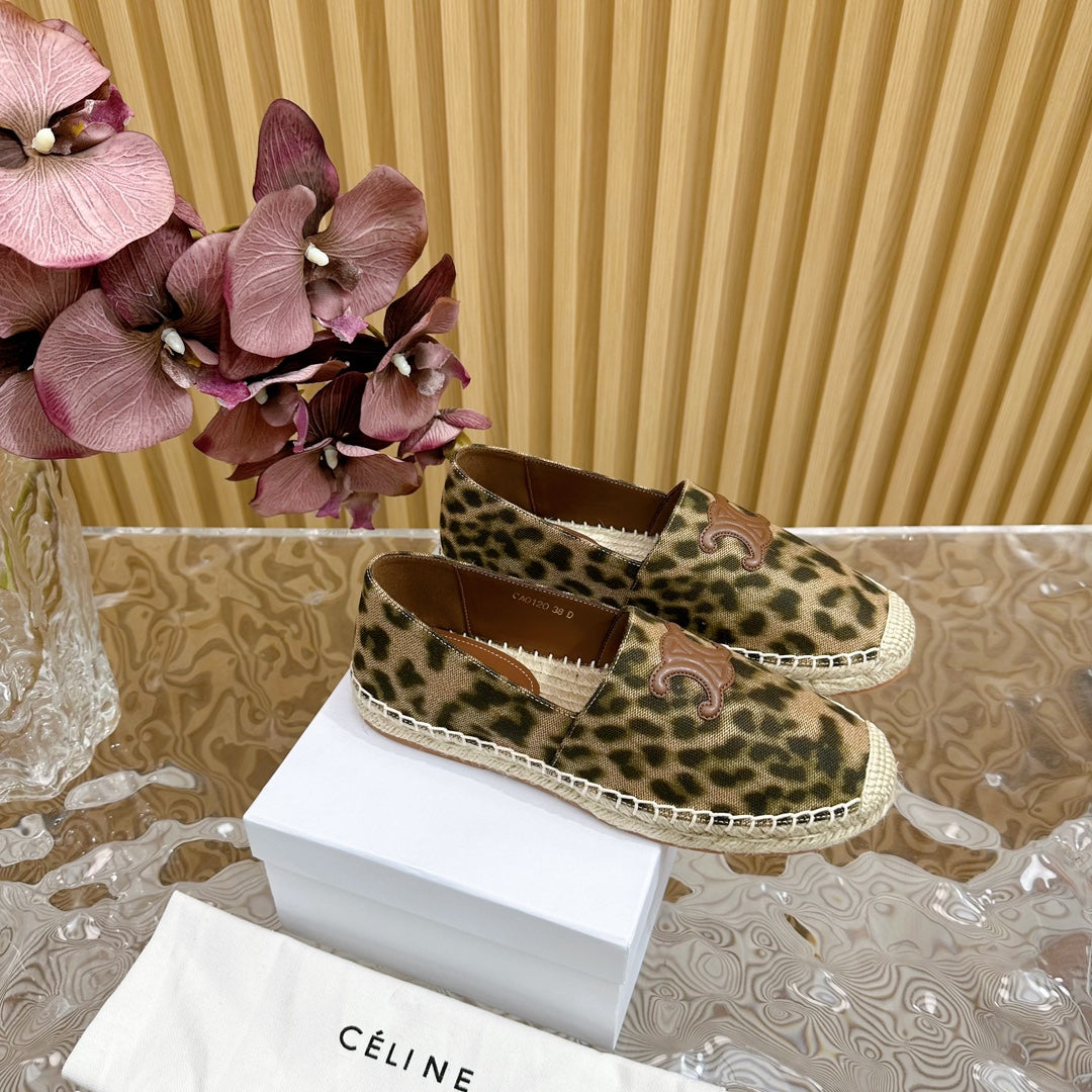 HIGHEST VERSION FISHERMAN SHOES LEOPARD PATTERN