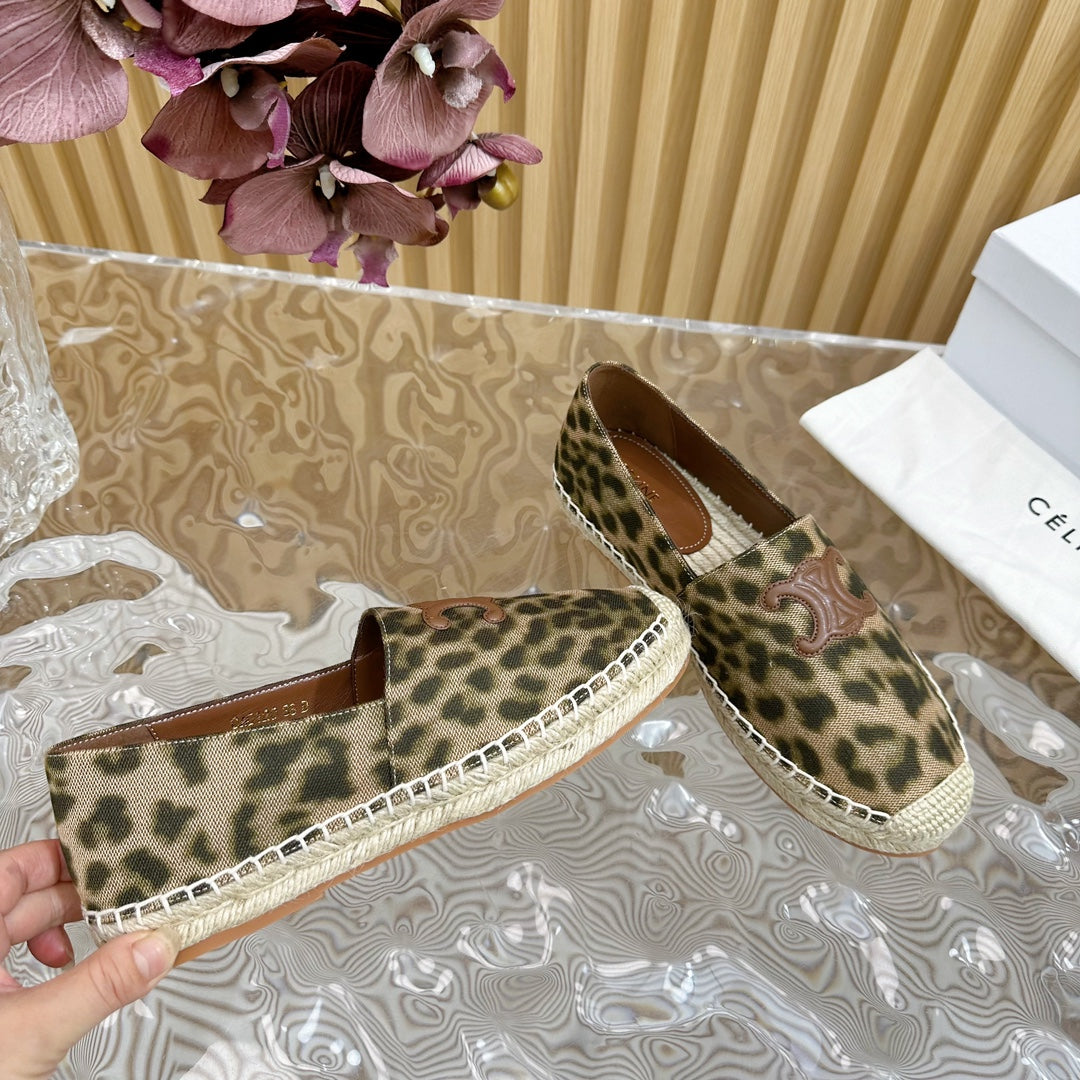 HIGHEST VERSION FISHERMAN SHOES LEOPARD PATTERN