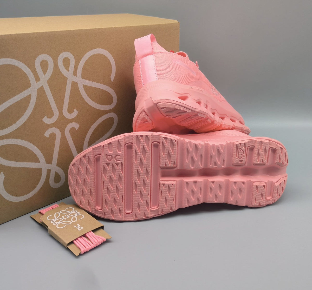 LW CLOUDTILT SNEAKER PEACH POLYESTER
