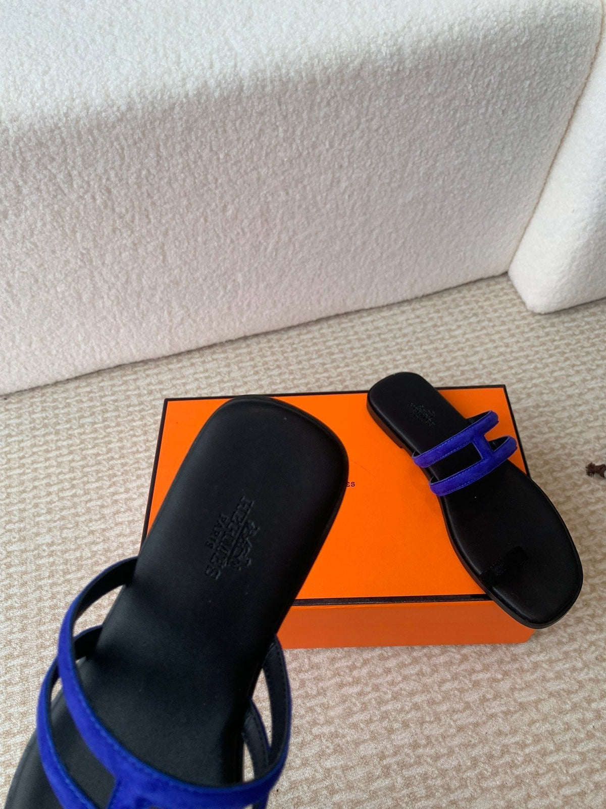 GEORGIA SANDALS BLACK MIX ADMIRAL CALFSKIN