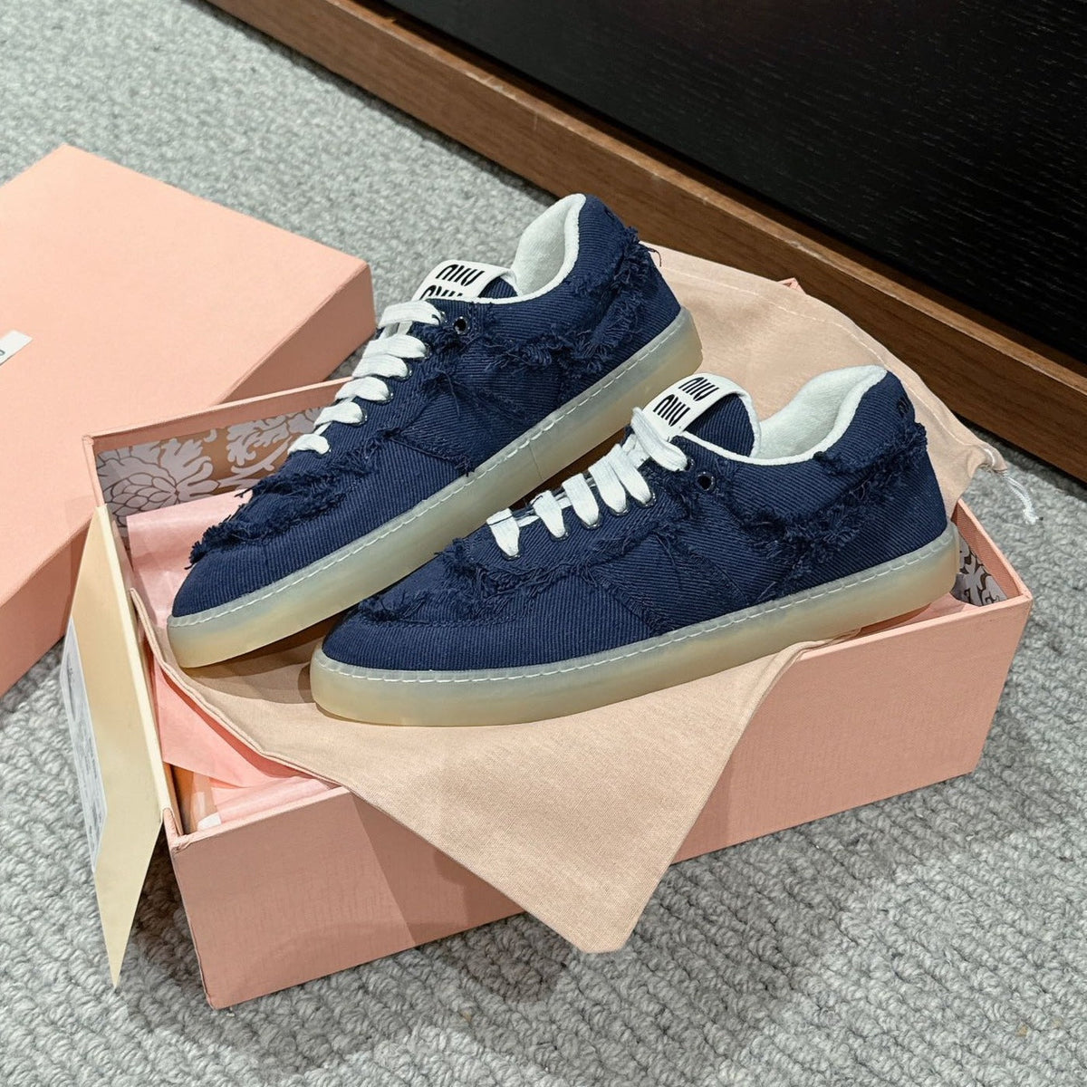 Dexun Sneaker Royal Blue Canvas