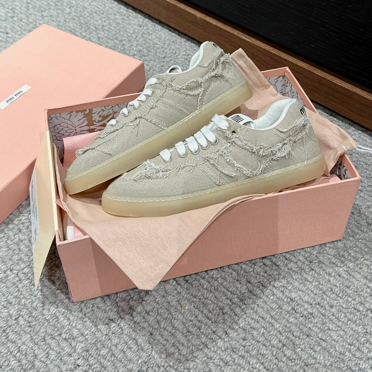 Dexun Sneaker Gray Canvas