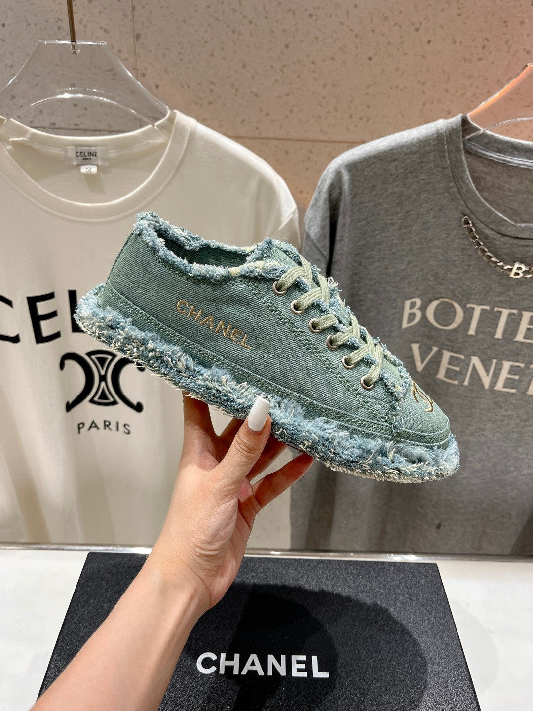 CC SNEAKER ARCTIC BLUE DENIM