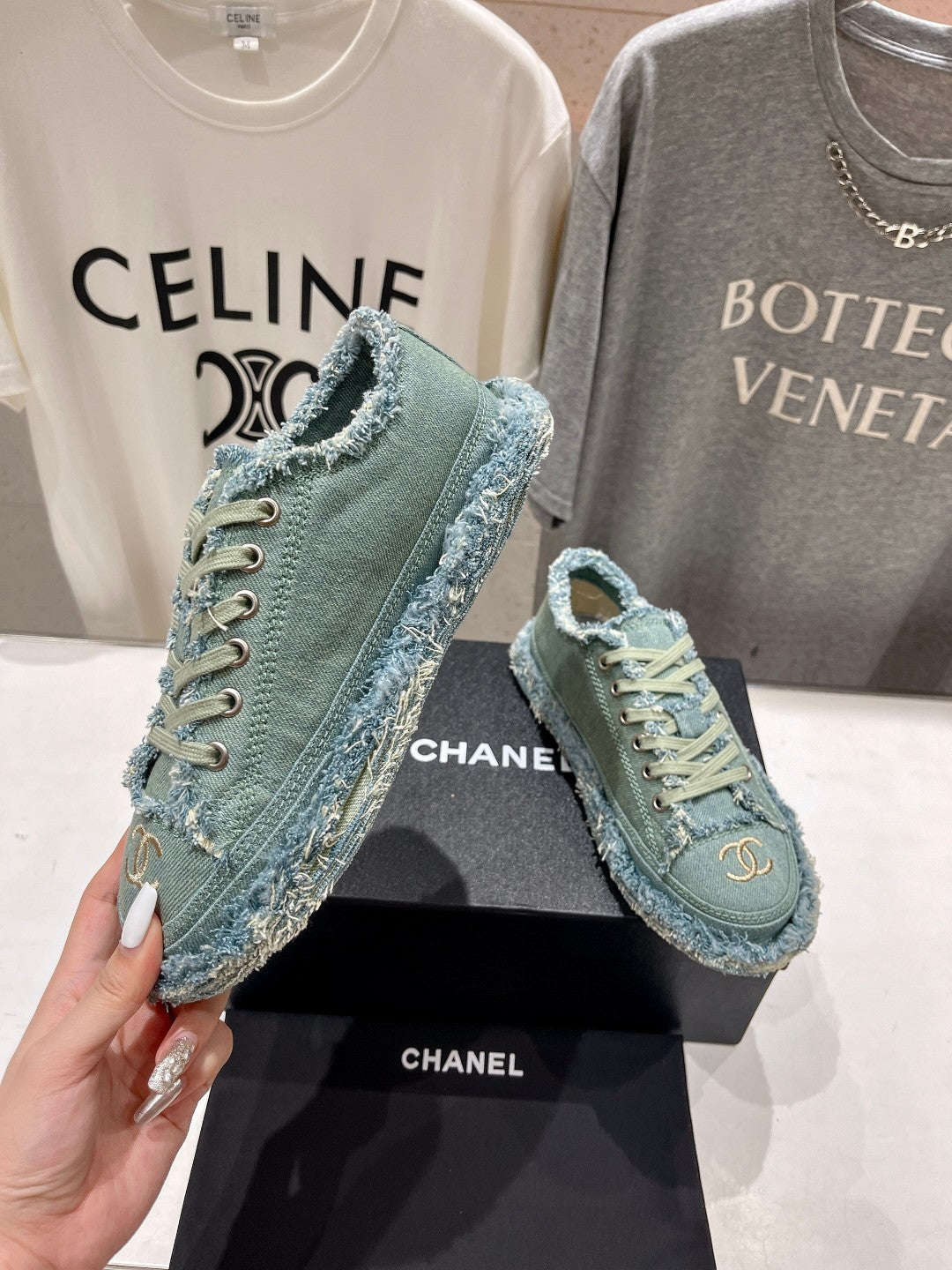 CC SNEAKER ARCTIC BLUE DENIM