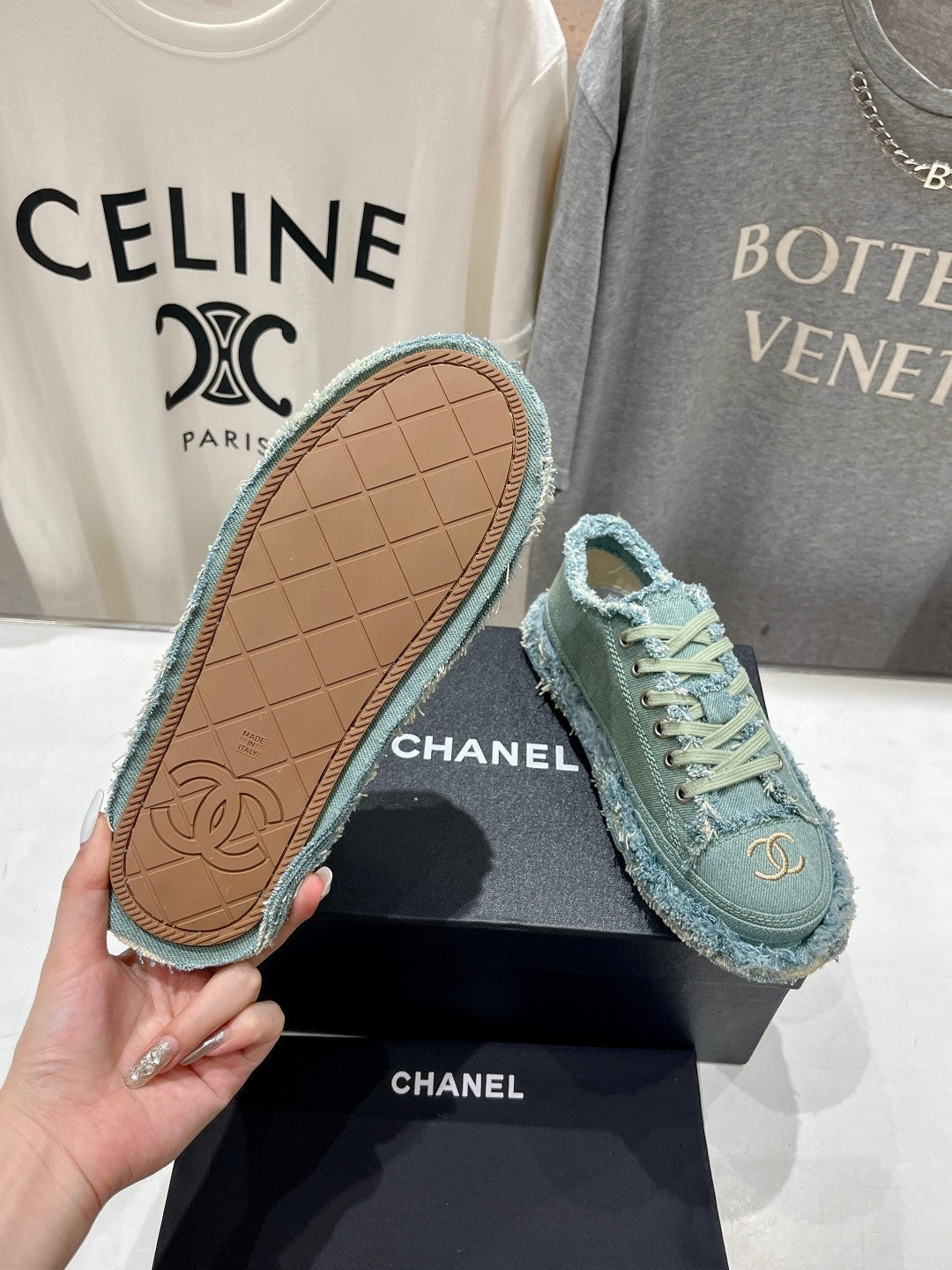 CC SNEAKER ARCTIC BLUE DENIM