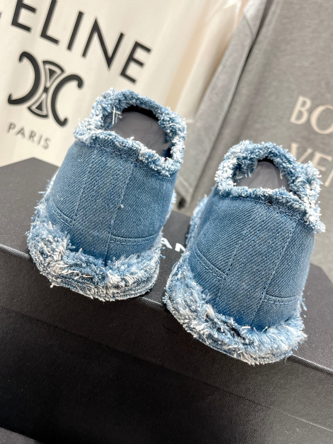 CC SNEAKER SKY BLUE DENIM FABRIC